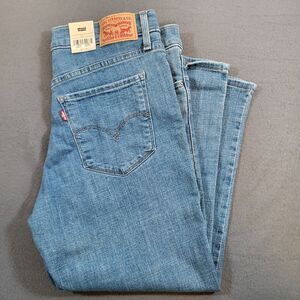 Levi's Women's 311 Shaping Skinny Capri Jeans 30x21 Mid Rise Tummy Slimming NWT